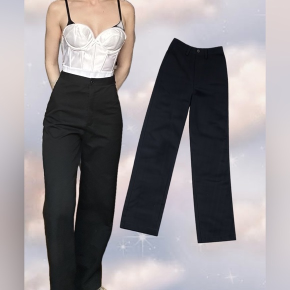 Brandy Melville Pants - 🖤 Brandy Melville Black High Waist Wide Leg Pants